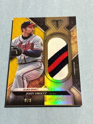 2017 Topps Triple Threads - John Smoltz #SJR-JS Unity Jumbo Relic 9/9