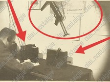 WK2 Foto Funker Nachrichtentruppe MP40 Feldfernsprecher 33 Landkarte Pazifik