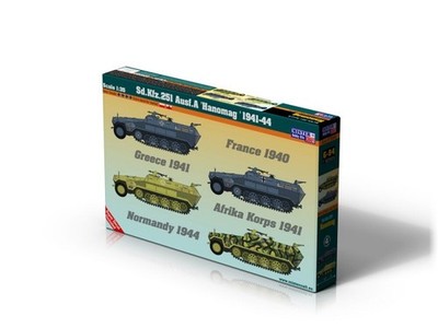 Sd. Kfz 251 1/35 ausf A Hanomag 1941-44 / 1:35 - Mistercraft G-94
