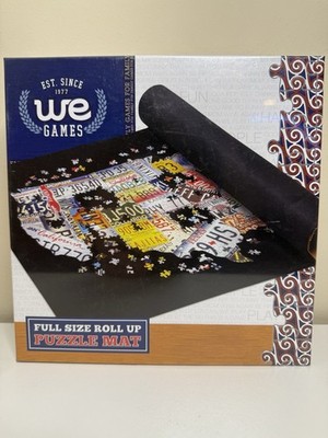 WE Games Full Size Roll Up Puzzle Mat for Jigsaw Storage