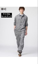 Uniqlo Smart Ankle Pants & Cotton Relaxed Blazer Set