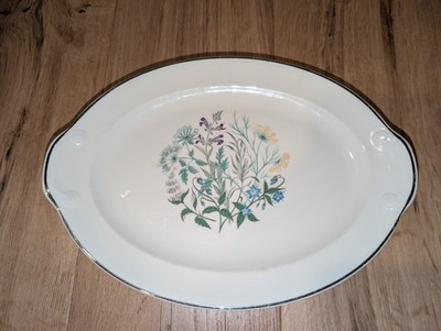 Smith Taylor 13.5'' Wildflower Pattern China Serving Platter