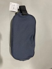 TRAVELERS CLUB 10" TRAVEL KIT TOILETRY BAG CASE - MIDNIGHT BLUE