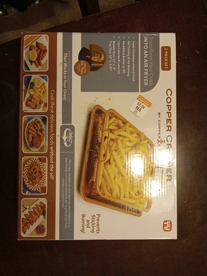 Copper Crisper By Copper Chef As Seen On TV Transforms Oven Into An Air Fryer 