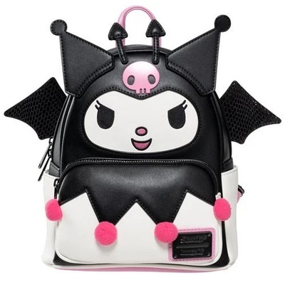 Sanrio Kuromi Devilish Winged Mini-Backpack - Entertainment Earth Exclusive