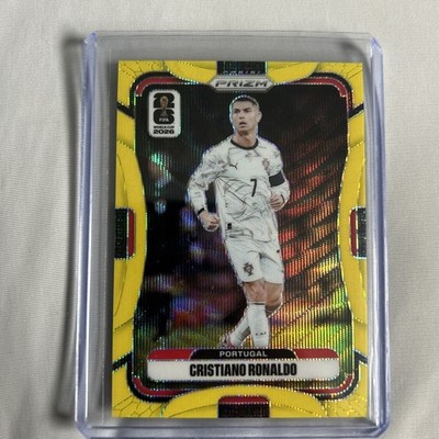 2026 Panini Prizm Fifa World Cup - Cristiano Ronaldo #367 Fluorescent Yellow...