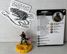 WCR 007 Gambit Figure - Marvel Heroclix Wolverine Vs Cyclops Xmen Regenesis 2019
