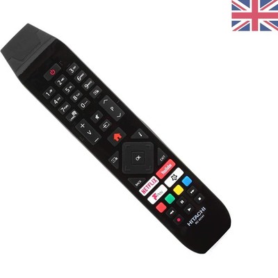 RC43141 Ersatz Fernbedienung für Hitachi Smart TVs - einfacher Zugriff