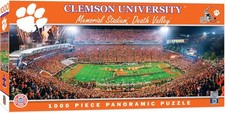 1000 Piece Sports Jigsaw Puzzle - NCAA Clemson Tigers Center View Panoramic -...