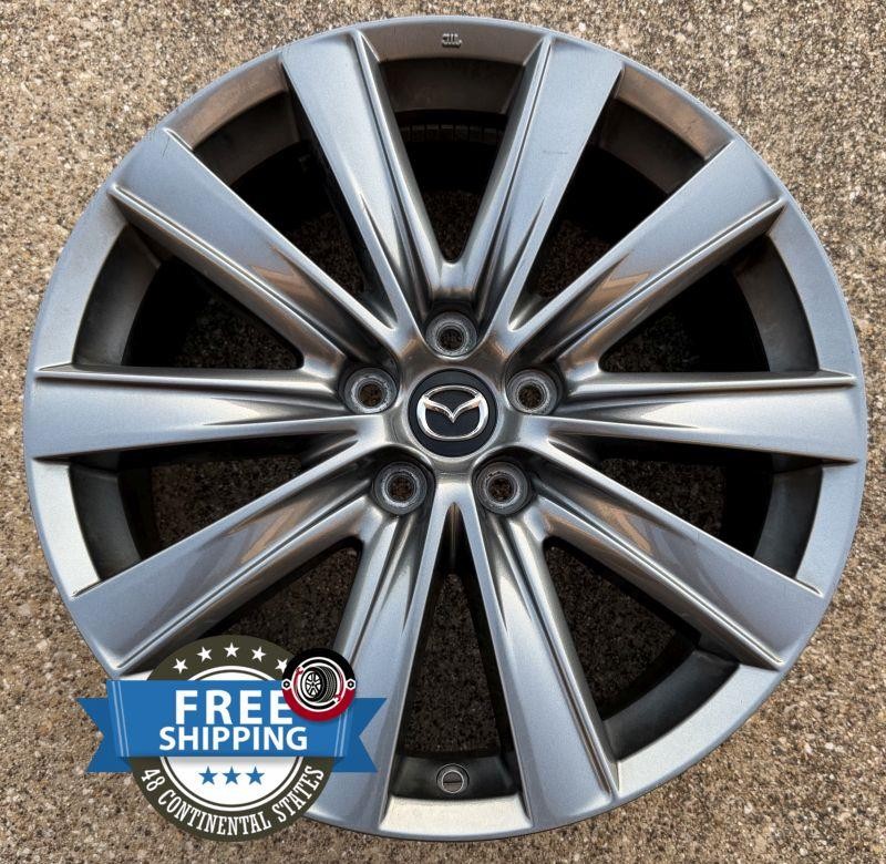 MAZDA 6 MAZDA6 2018-2021 Factory OEM Wheel 19" Rim 64980 64981 Charcoal #B