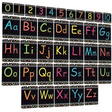 Bulletin Board Letters - ABC Alphabet Poster Classroom Decorating Set