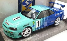 Solido 1/18 Scale Diecast S1804304 - Nissan Skyline R34 GTR JGTC 2001 Falken #1