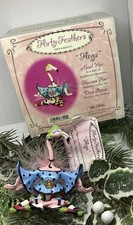 Flirty Feathers  Floga   Flamingo Ornament Box rare Cape Shore 2007 NIB