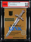 Zelda 2: The Adventure Of Link Nintendo NES Complete CIB PSA 9.0 Round SOQ