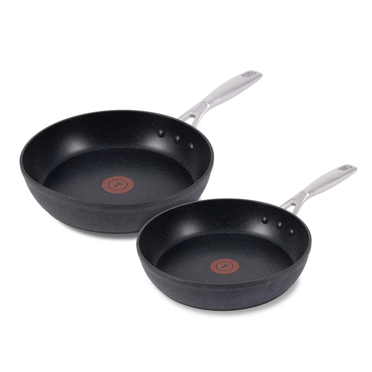 T-fal - kuma Pro Tri-Ply 10.5-Inch Stainless Steel Frypan – Silver by T-fal