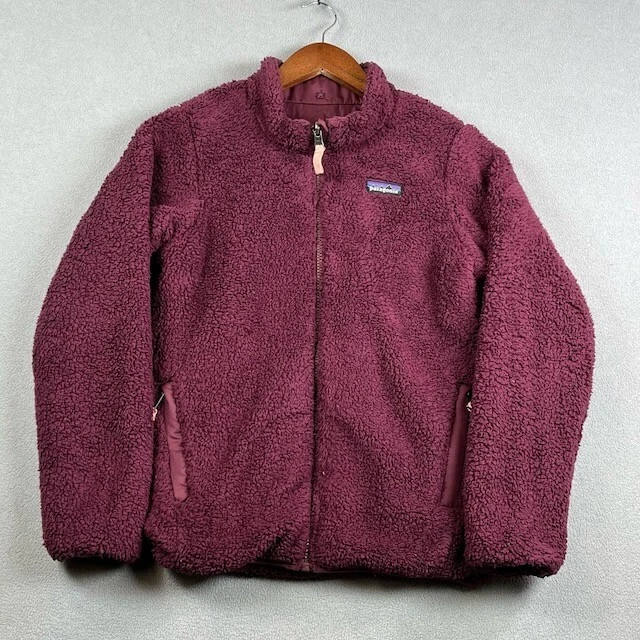 Patagonia Jacket Girls Large Dream Song Hoody Reversible Youth Kids - Image 3 of 4