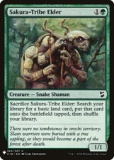 MTG The List/Mystery Booster Sakura-Tribe Elder Magic Gathering NM/M, PACK FRESH