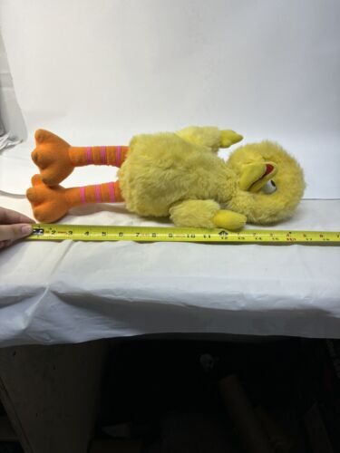 Vintage Big Bird 18"Full Body Hand Puppet Sesame Street Stuffed Animal Playskool - Picture 11 of 11