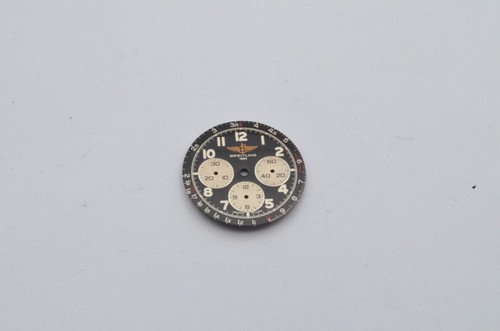 BREITLING ZIFFERBLATT DIAL NAVITIMER 92 NO DATE KEIN DATUM VINTAGE NEUWERTIG