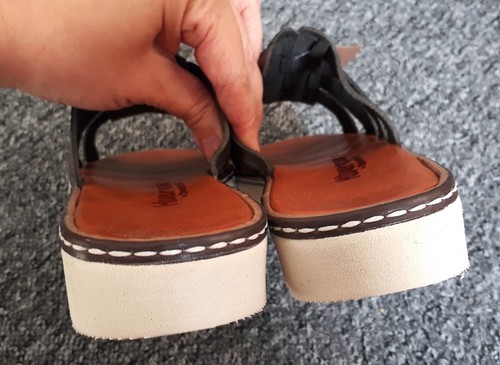 Huaraches by Bearpaw leather sandals, UK4, NEW! - Picture 7 of 15