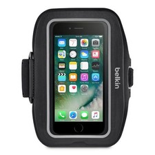 Belkin - Sport-Fit Plus Armband for Apple  iPhone  7 - Black