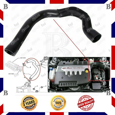 Manicotto Intercooler Alfa Romeo 147 GT 1.9 JTD - Tubo Turbo Aria In Kevlar, Diametro 50/52mm - Foto 6