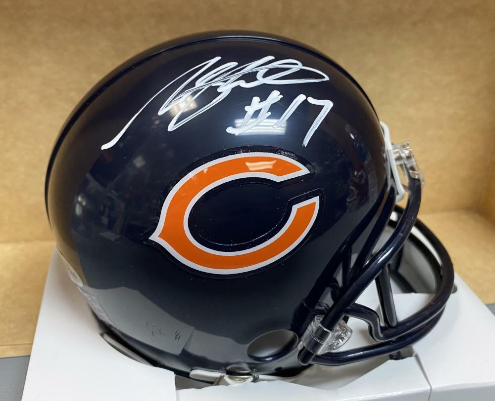 Professional Player Autographed Signed ANTHONY MILLER CHICAGO BEARS MINI HELMET BECKETT P98566 