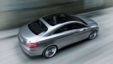Cars style coupe mercedes benz Desk Mat Stitched
