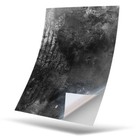 1 x Vinyl Sticker A5 - BW - Abstract Fire Rustic Grunge Art Print #35192