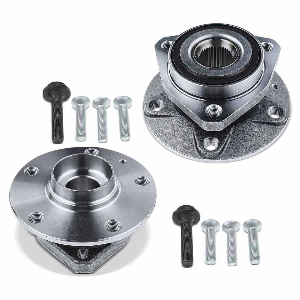 2x Radnabe Radlagersatz Vorne Hinten für Audi A3 8P VW Golf V Caddy Seat Skoda - Bild 2 von 4