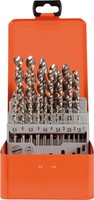 Projahn 25-Tlg. Spiralbohrer-Set Kurz Din 338 Hss-Co 5% Typ UF-L 1-13Mm 0,5Er