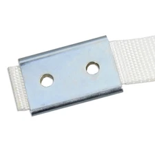 18 Inch Door Pull Strap w/Pre-Punched Galvanized Steel Clip