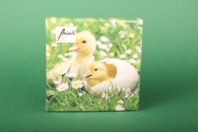 Servietten ''Newborn Chicks'' Ambiente Papierservietten 33x33 Ostern Küken Easter