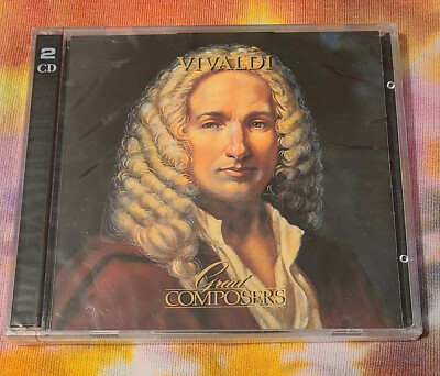 ''Vivaldi Great Composers'' Classical Music 2 Disc  Set New 1986 Time Life Music