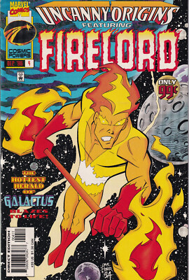 UNCANNY ORIGINS featuring FIRELORD Vol. 1 # 4 October 1996 MARVEL Comics