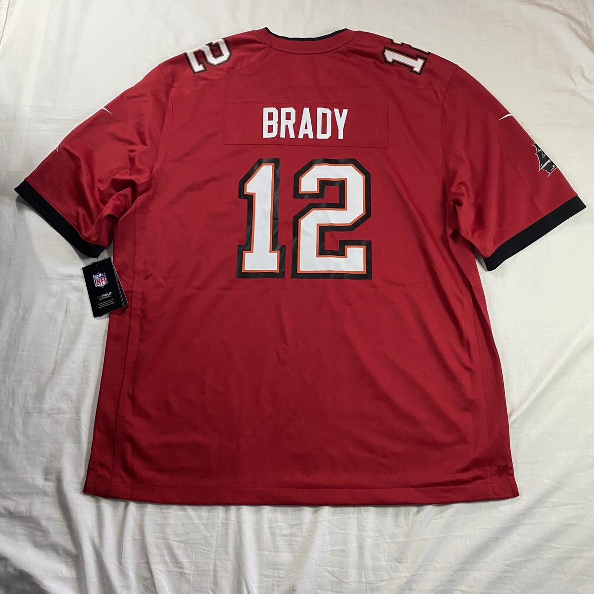 Nike Tampa Bay Buccaneers Tom Brady Red/Black Jersey Men's Size