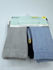 Gold Toe Toddler Boys Stanton Crew Socks Size4T-5T - New