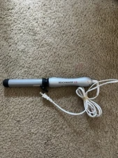 BeachWaver Rotating Curling Iron S1.25 Black/Silver BW1138 Tested Working