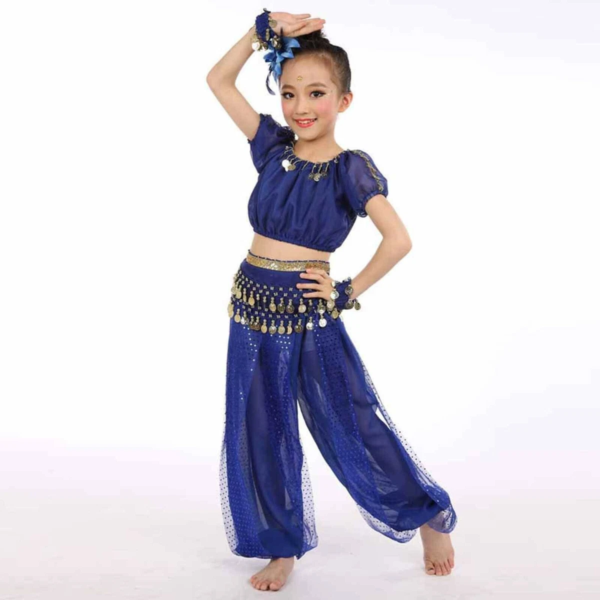 DIY Pantaloons - 4 yard ATS / Tribal Fusion Belly Dance Harem Pants -  SPARKLY BELLY