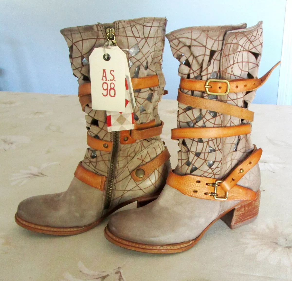 As98 top cowboy boots