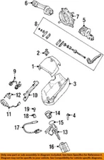 BMW OEM 96-02 Z3 Steering Column-Angle Position Sensor 32306793632