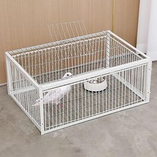 Large Pigeon Trap Dove Bird Cage Feral Sparrow Pigeon Cage with One Way Entrance