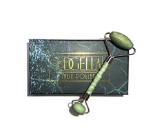 Facial Jade Roller / Massage Tool / 100 Natural Stone / Stainless Steel