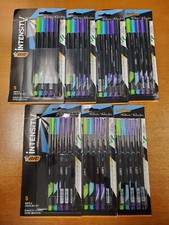 7 Packs of 5: Bic Color Collection Intensity Fineliner Markers 0.4mm - 5C-3068 