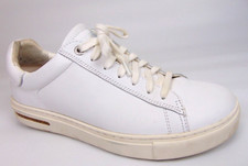 Birkenstock Bend Low White Leather Comfort Lace Up Shoes Women's Size 6.0 US