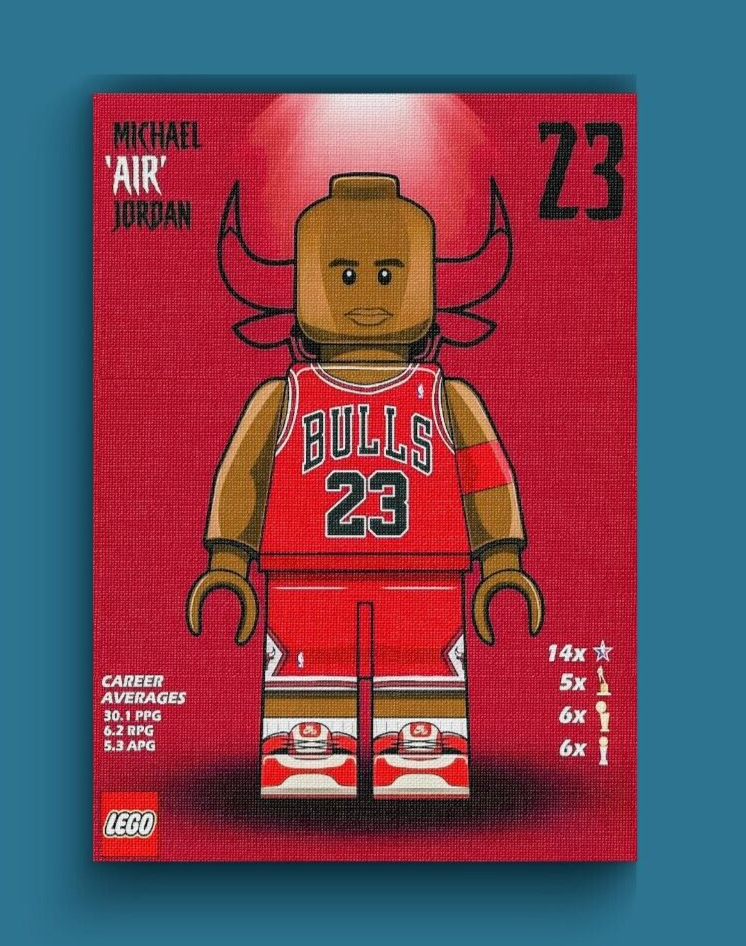 Michael Jordan Air Jordan Lego Michael Jordan Lego Basketball