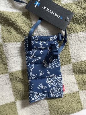 BRAND NEW Supreme Puffer Neck Pouch Blue Paisley FW22 | eBay