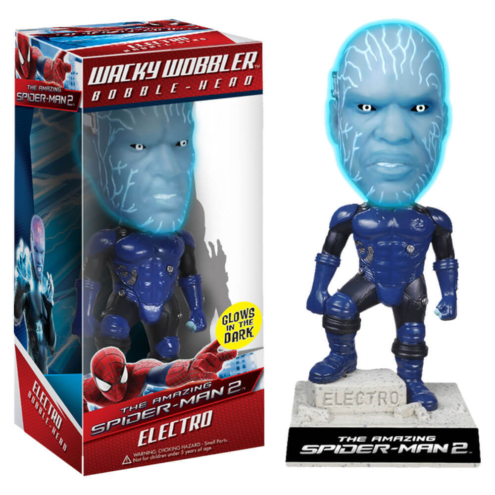 Spiderman - The Amazing Spiderman 2 - Electro Wacky Wobbler Bobble 