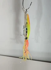 8” Suicide Squid Crankbait Trolling Casting Rubber Octopus Skirt Fishing Lure