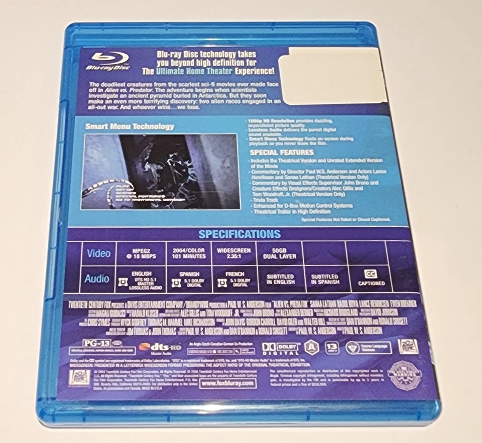 Alien Vs Predator / Alien Vs Predator 2 (Blu-ray) - Image 4 of 4